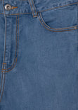 Jean tiro medio skinny para mujer - Flashy