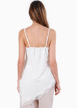 Blusa asimétrica con detalles de encaje - HERMOSILLO