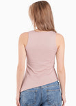Blusa cuello tipo barco y ruedo asimetrico - IPOMEA