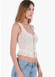 Blusa de botones con boleros - GUANAJUATO