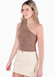 Blusa de un solo hombro para mujer - Flashy
