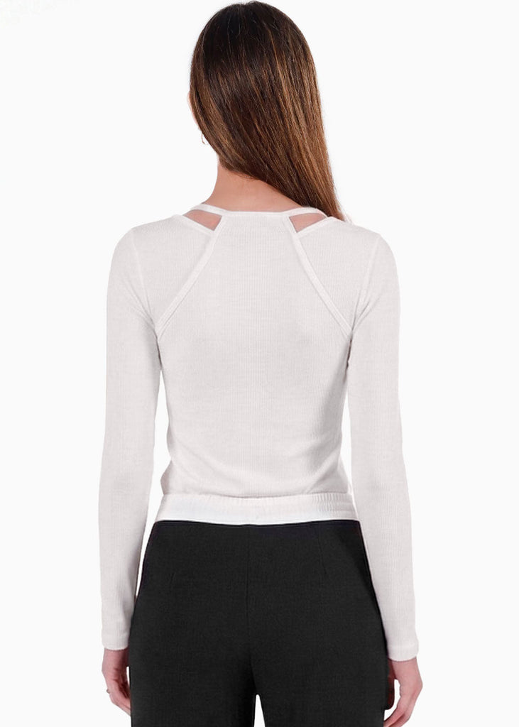 Blusa doble manga larga  - BELICE