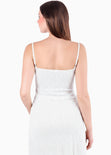 Blusa larga de encaje - GIRONA.MARFIL