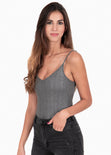 Body cuello en v para mujer - Flashy