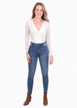 Body encaje cruzado para mujer - Flashy