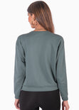 Buzo con estampado de mariposa color verde para mujer - Flashy