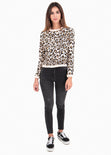 Buso estampado leopardo para mujer - Flashy