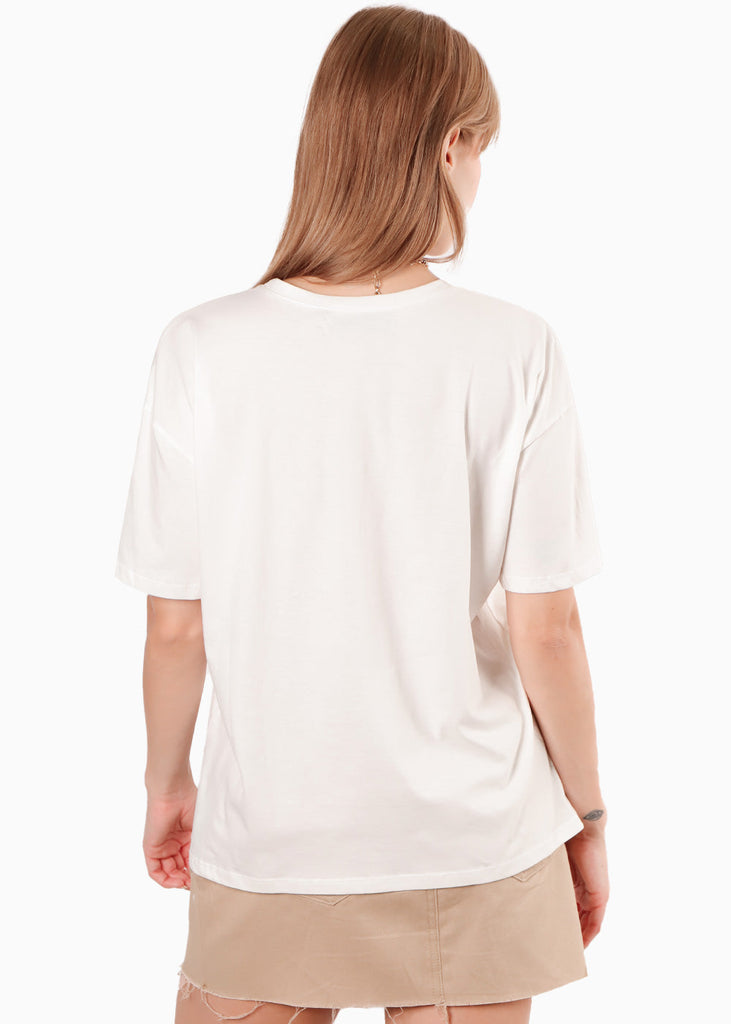 Camiseta con estampado de oso para mujer - Flashy