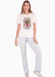 Camiseta con estampado de palmera - IZTAPA