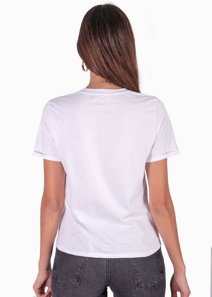 Camiseta con estampado "legally blonde" color blanco para mujer - Flashy