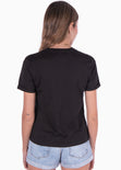 Camiseta estampada "The future is female" color negro para mujer - Flashy