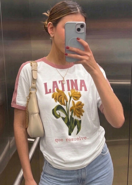 Camiseta oversize con estampado - URABA