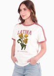 Camiseta oversize con estampado - URABA