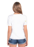 Camiseta con estampado de flores para mujer - Flashy