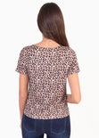 Camiseta estampada leopardo para mujer - Flashy