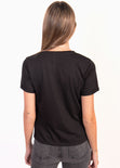 Camiseta estampada "I speak fluent sarcasm" para mujer - Flashy