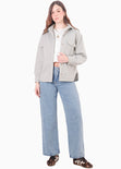 Chaqueta de paño con botones y oversized - PENSILVANIA