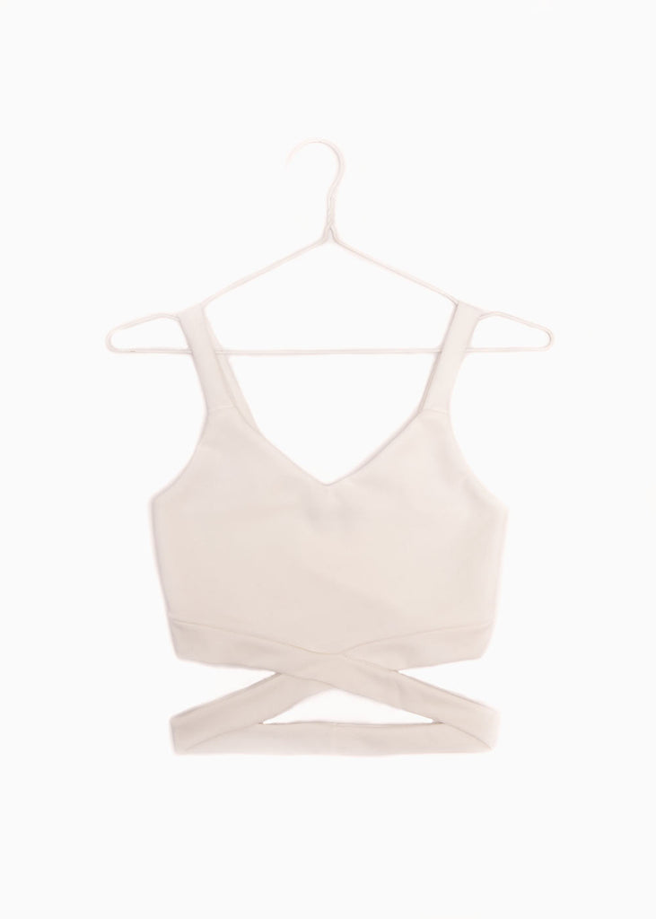 Crop top con cruce en espalda para mujer - Flashy