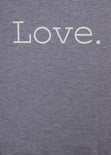 Buso con estampado "Love" para mujer - Flashy