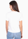 Camiseta con estrella de leopardo para mujer - Flashy