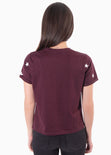 Camiseta estampada estrellas con bolsillo para mujer - Flashy
