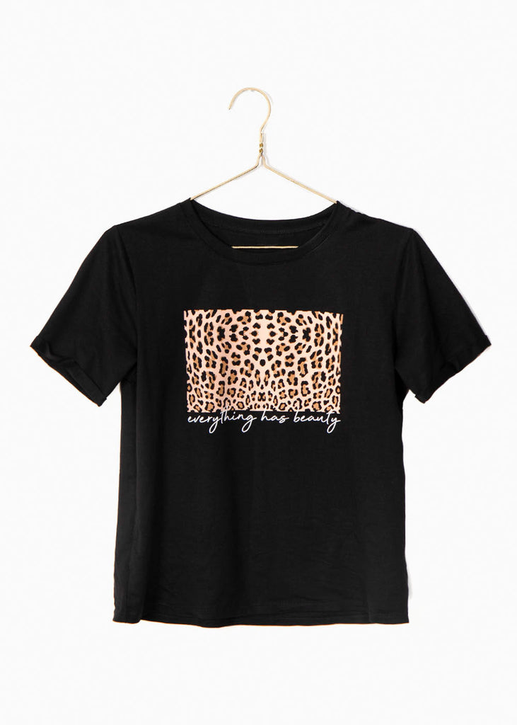 Camiseta estampada "Everything Has Beauty" para mujer - Flashy