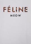 Camiseta estampada "Feline" para mujer - Flashy