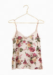 Blusa flores con encaje para mujer - Flashy