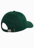 Gorra con bordado "Malibu" color verde para mujer - Flashy