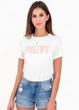 Camiseta Estampada "Hey" para mujer - Flashy
