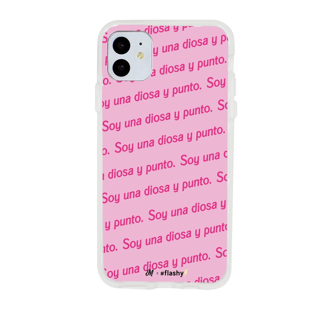 Funda soy una diosa y punto iphone para mujer - Flashy