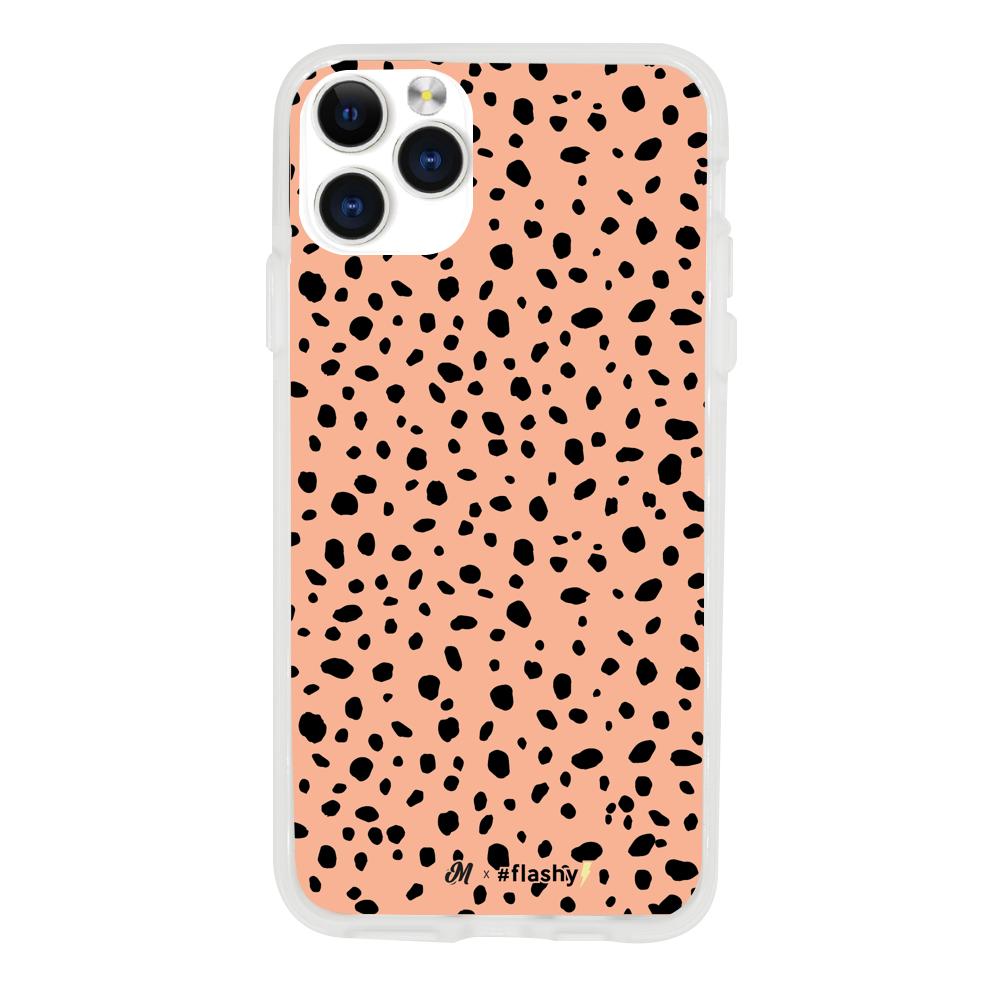 Funda animal print leopardo rosado iphone para mujer - Flashy