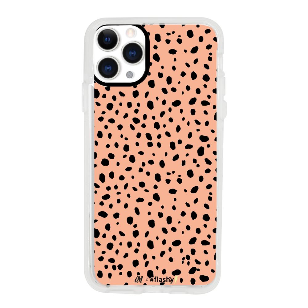 Funda animal print leopardo rosado iphone para mujer - Flashy