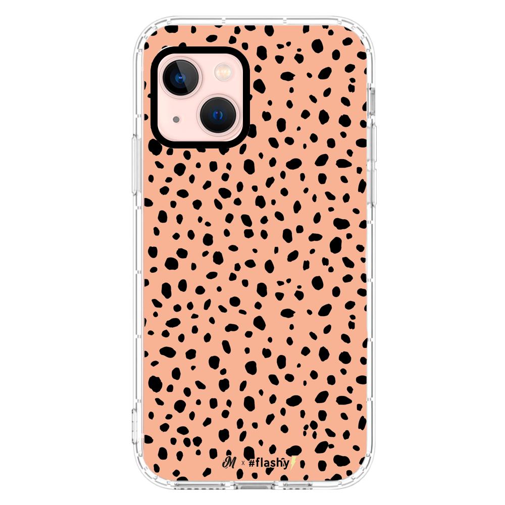 Funda animal print leopardo rosado iphone para mujer - Flashy