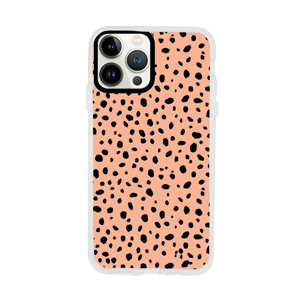 Funda animal print leopardo rosado iphone para mujer - Flashy