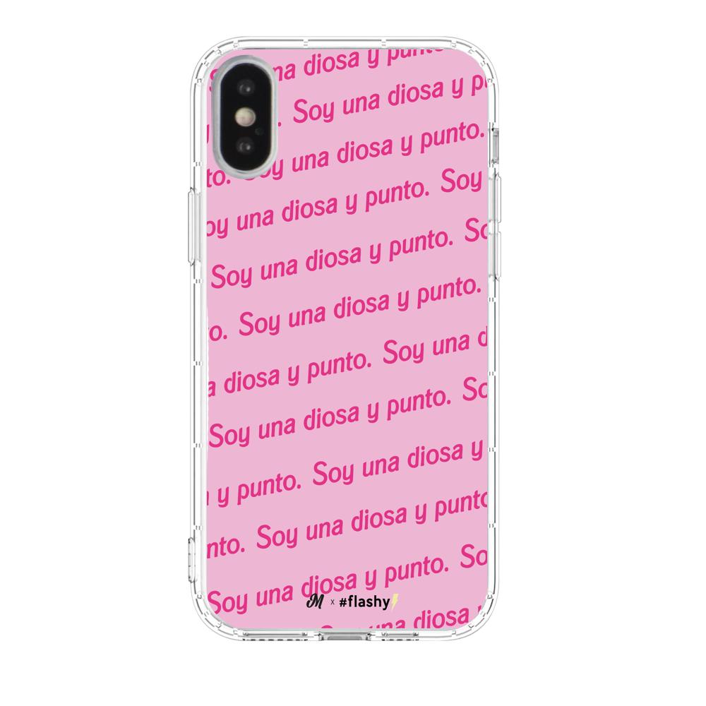 Funda soy una diosa y punto iphone para mujer - Flashy