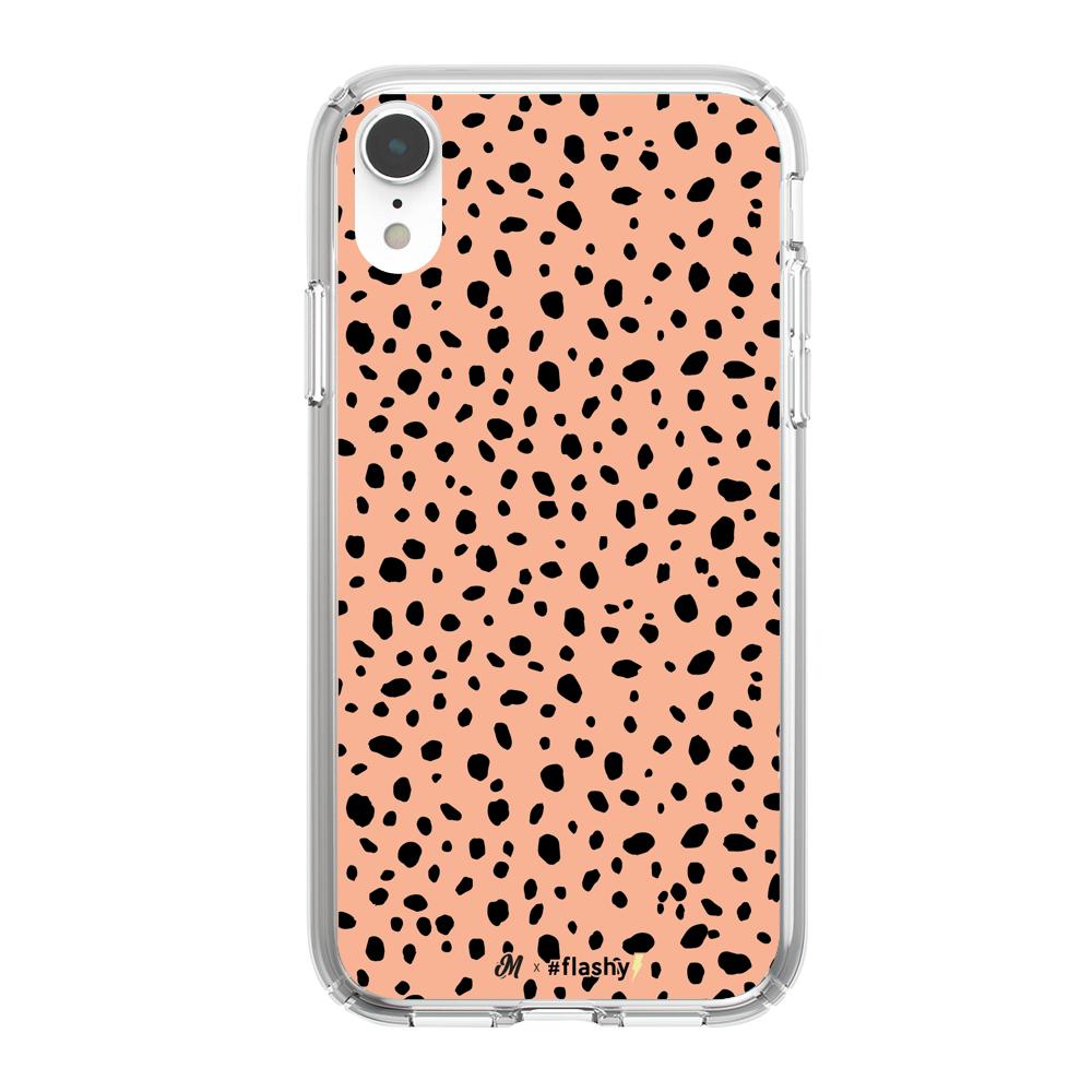 Funda animal print leopardo rosado iphone para mujer - Flashy