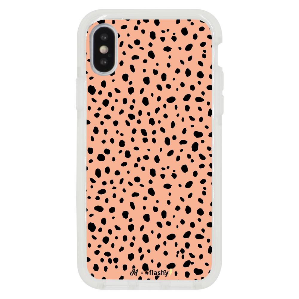 Funda animal print leopardo rosado iphone para mujer - Flashy