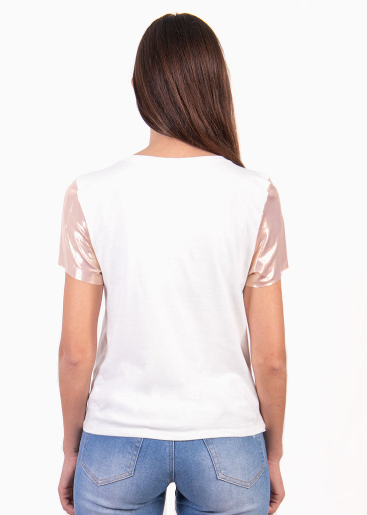 Camiseta estampada "It's on" para mujer - Flashy