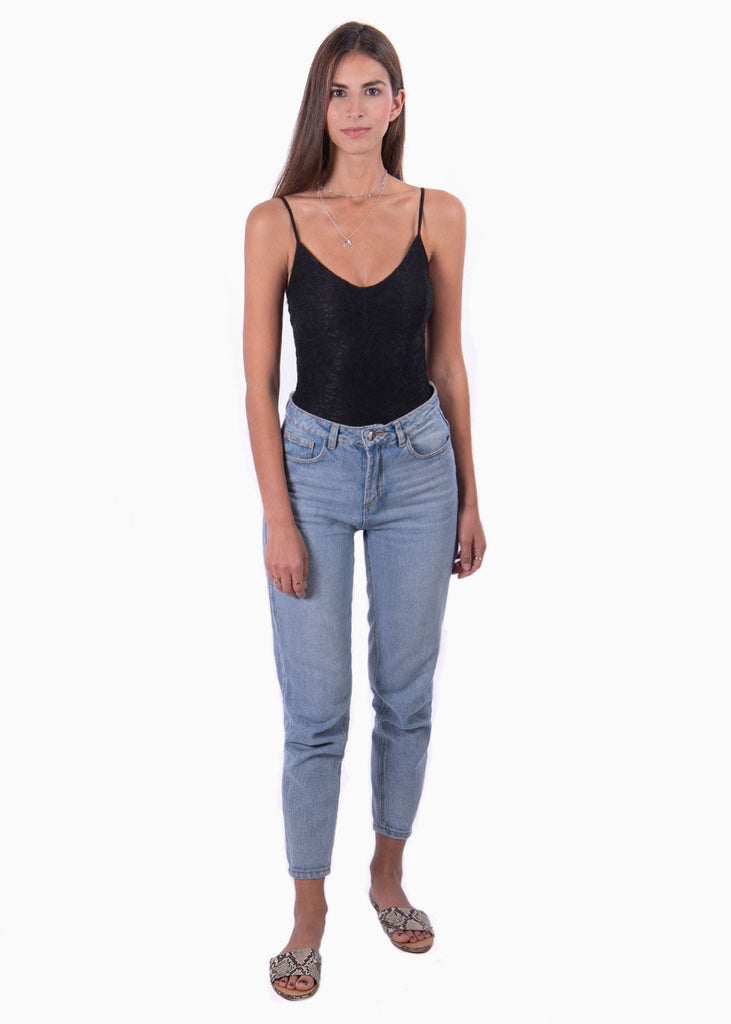 Body de tiras encaje para mujer - Flashy
