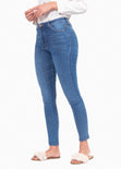 Jean tiro medio skinny para mujer - Flashy