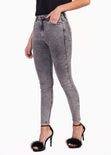 Jean tiro alto skinny para mujer - Flashy