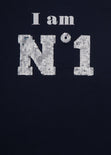 Camiseta estampada "I am N1" para mujer - Flashy