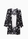 Kimono estampado flores para mujer - Flashy