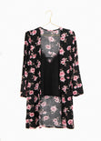 Kimono estampado flores para mujer - Flashy