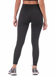 Legging deportivo color negro para mujer - Flashy