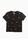 Camiseta estampada leopardos para mujer - Flashy
