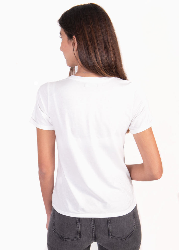 Camiseta estampada "Not my problem" para mujer - Flashy