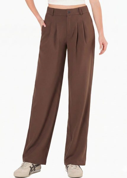 Pantalón suelto con prenses - ANNECY