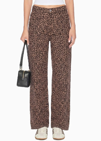 Pantalón tipo momfit estampado - CARACAS